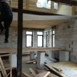 возведение стен дома на Истре этапы строительства