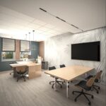 офис компании Фотон проект 150 м2 ул. Новомосковская АБ Контур