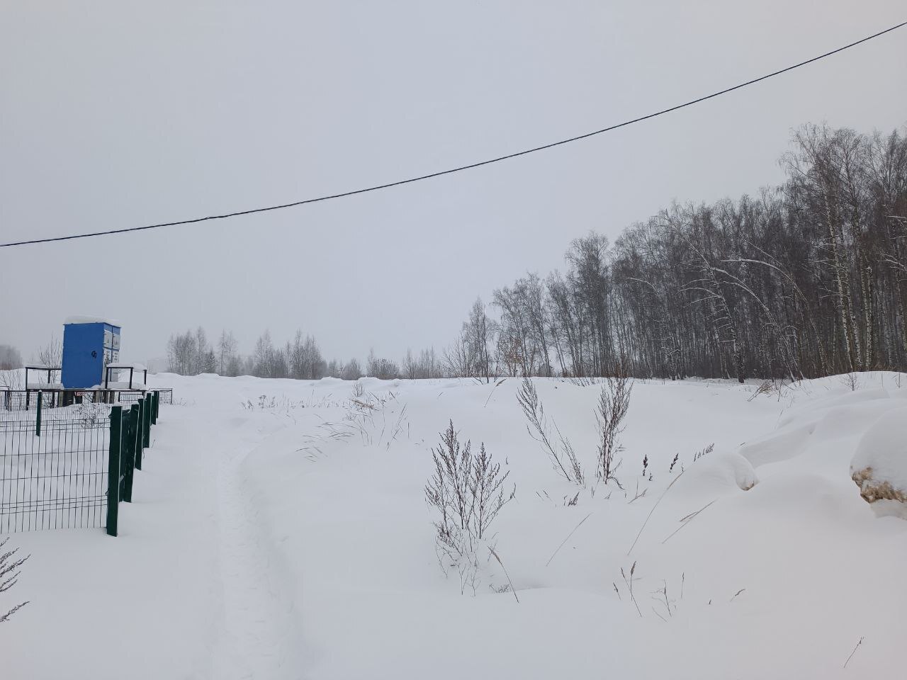 фото участка до строительства дома под ключ